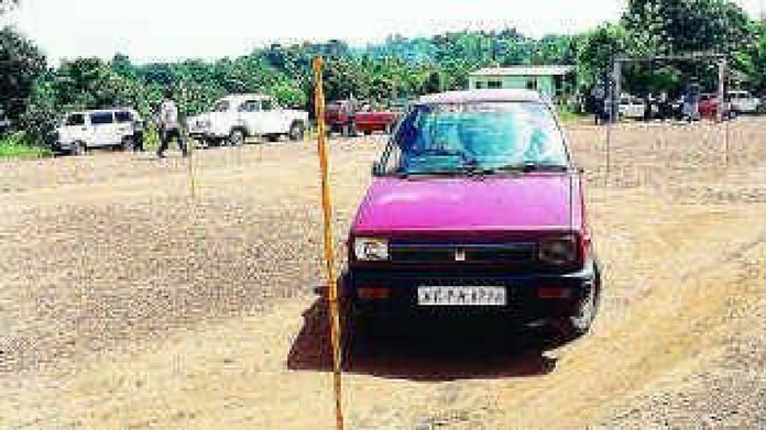 vehicle with rear camera can be used driving licence test