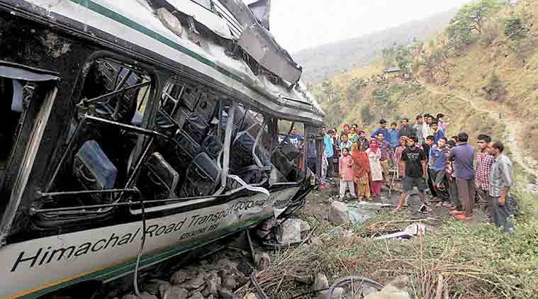 bus accident at himachal pradesh