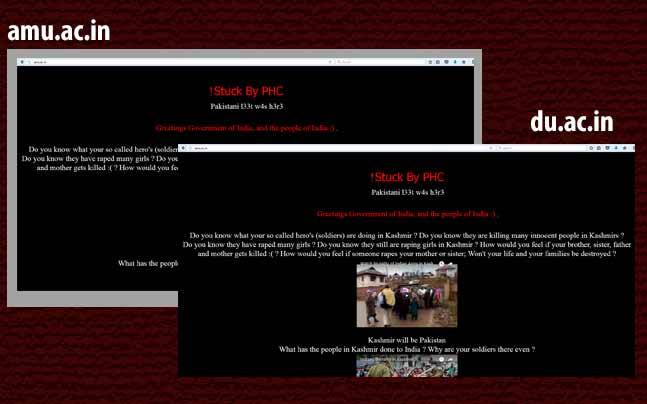 pakistan hacked indian websites