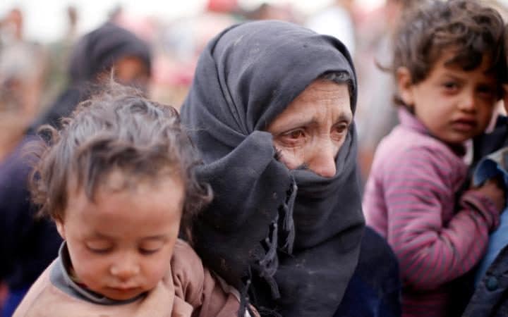 IS attack syrian refugee camp