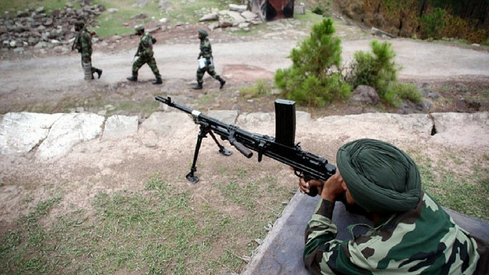 indian army 4 terrorists killed kashmir
