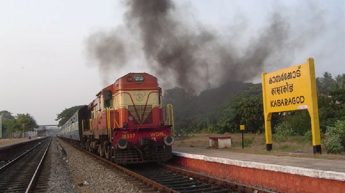 kannur kasargod special passenger train service stopped