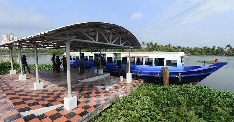uniform color kochi boats direction to plan water metro first phase project