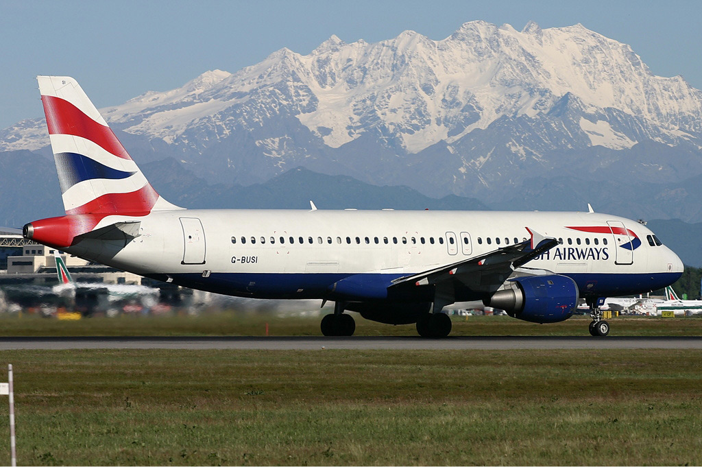 british airways airplanes stopped