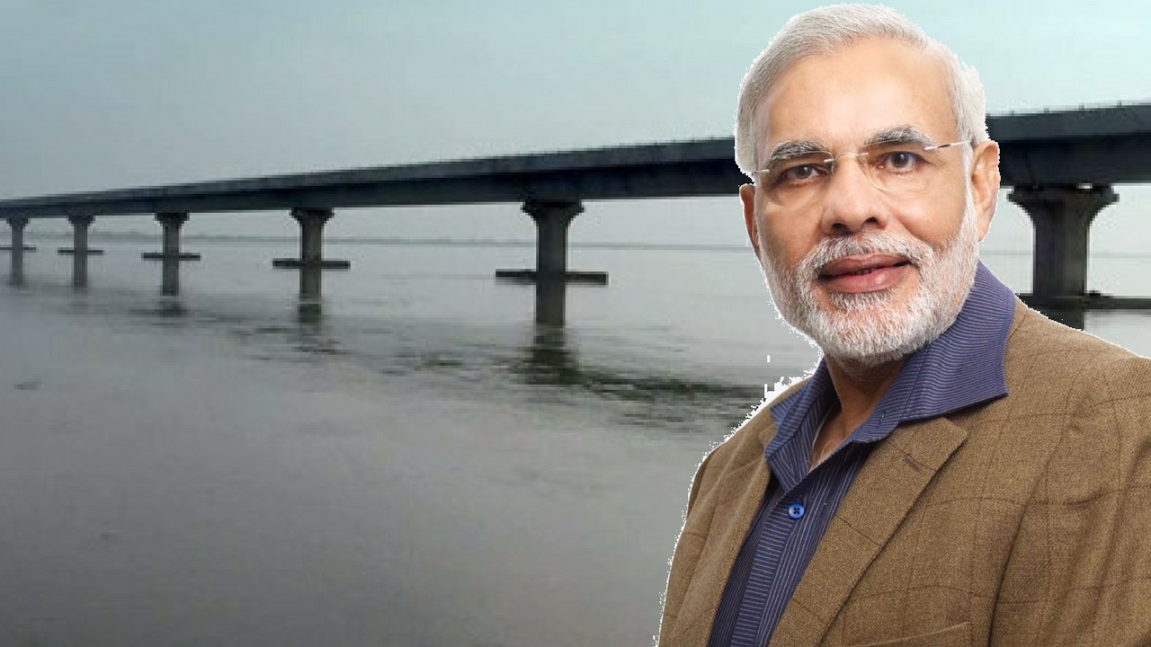 modi - dola sadhiya bridge