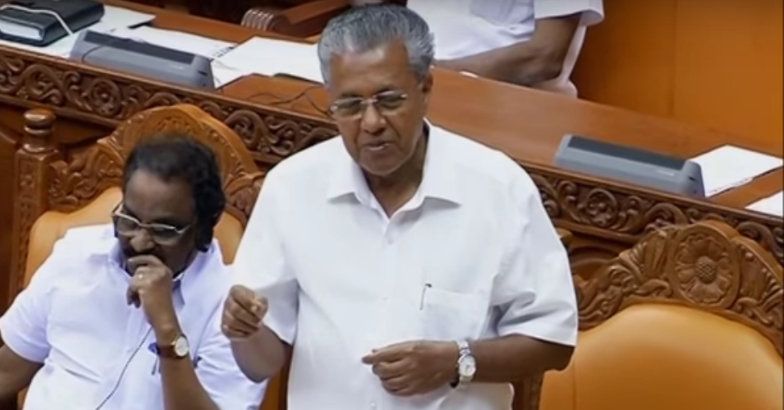 pinarayi vijayan , adjournement motion Kerala assembly passes motion against slaughter ban, beef fest, beef ban