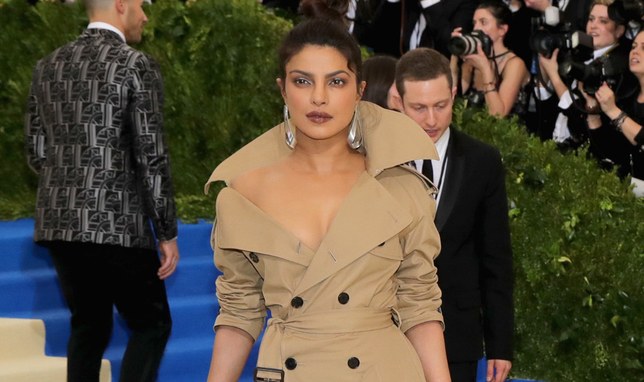 Priyanka Chopra world's largest trench coat