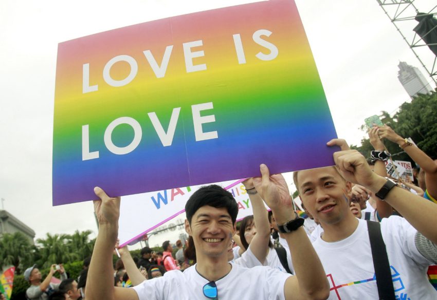 same sex marriage becomes legal taiwan