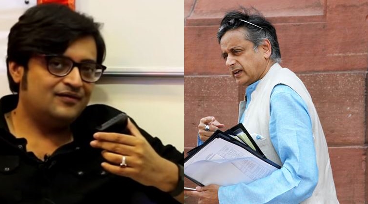 sashi taroor defamation case against arnab goswami
