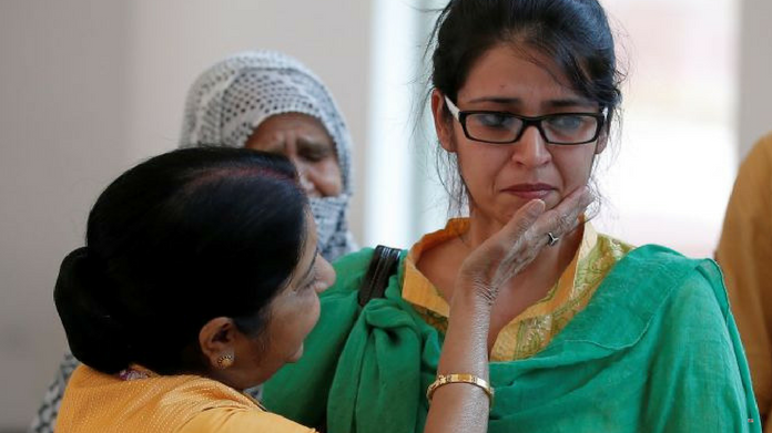 Uzma returns to India