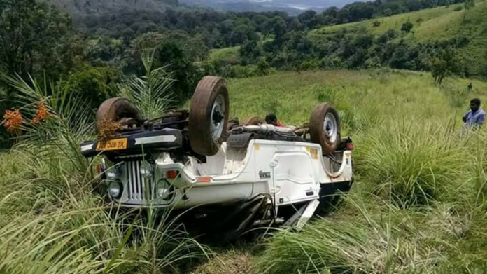 vagamon jeep fell abyss