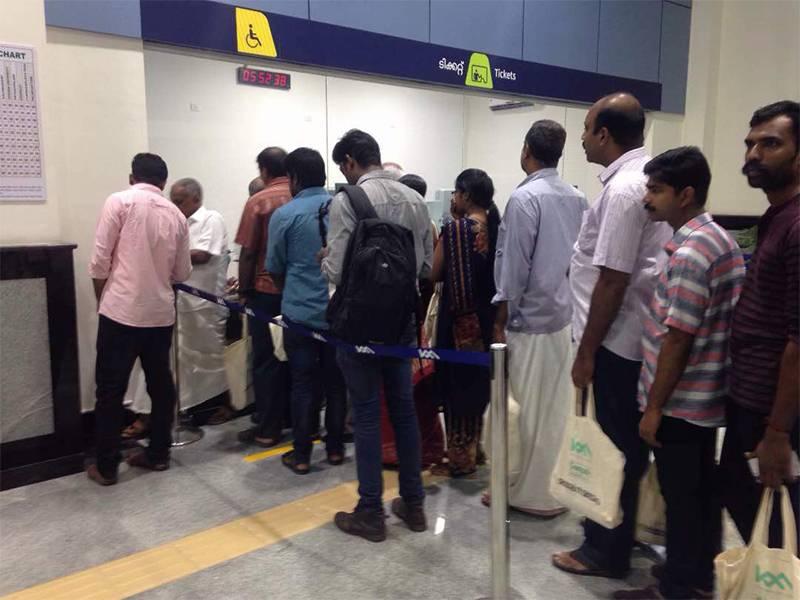 Kochi Metro first day collection 20 lakhs
