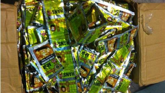 Rajasthan native caught with 20 kg banned tobacco products