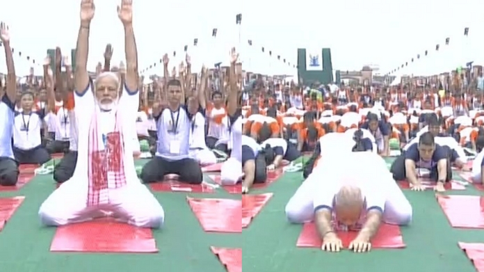 modi international yoga day