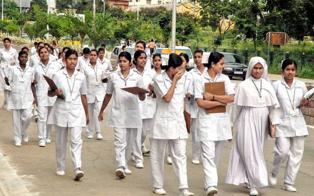 nursing nursing students stopped strike