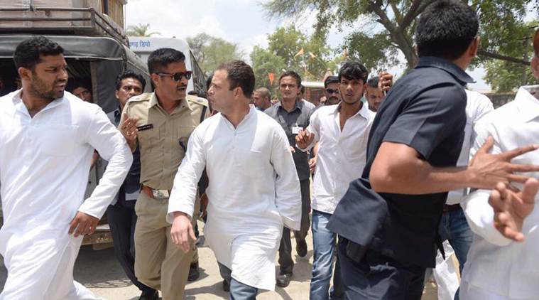 rahul gandhi police custody rahul gandhi set free
