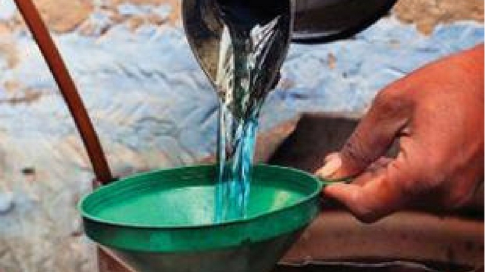 ration kerosene price hiked kerosene oil distribution stopped