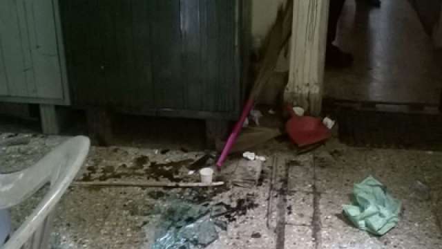 cpm office pandalam destroyed
