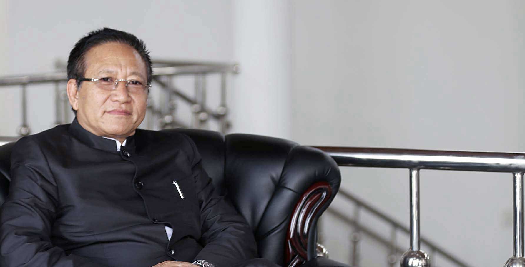 tr zeliang nagaland cheif minister