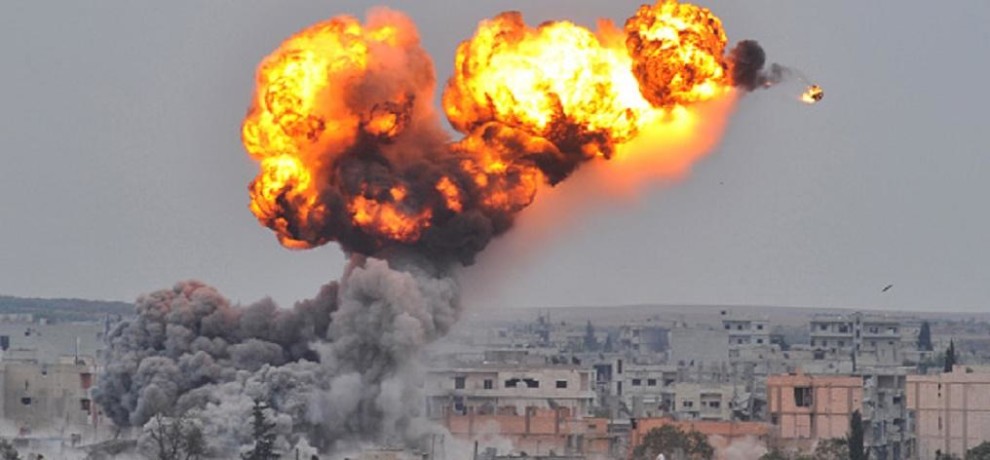 rakha damascus syria airstrike continues