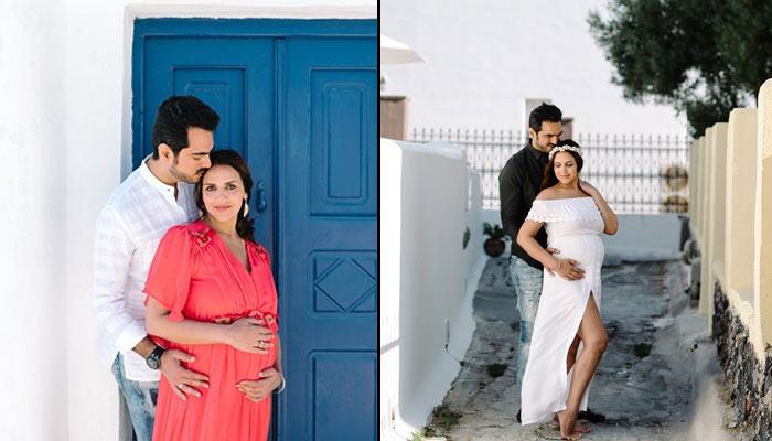 isha deol maternity photoshoot