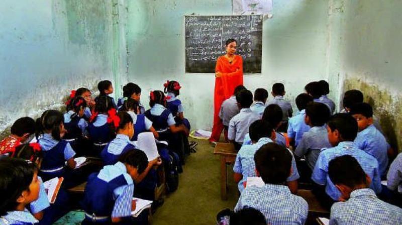 highschool stedent teacher ratio decreased thousand plus posts in aided higher secondary school