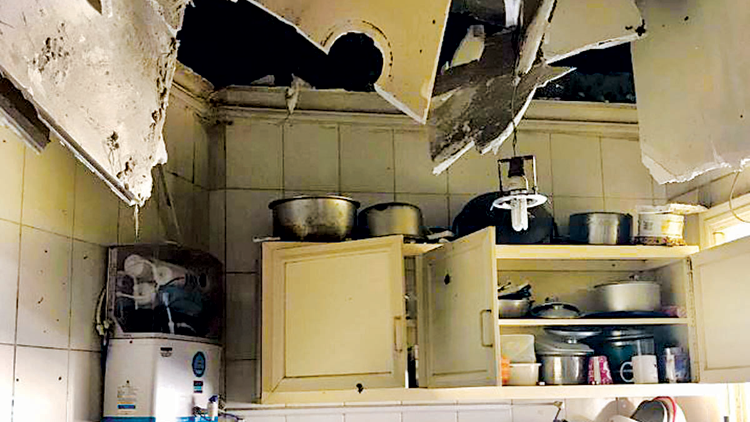 gas cylinder blast