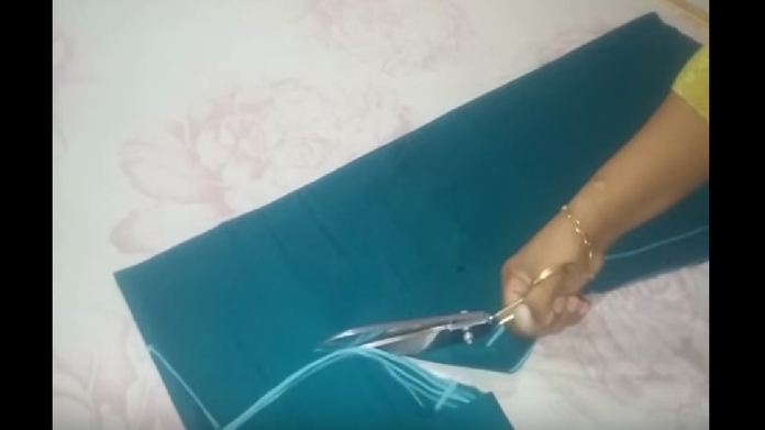 anarkali stitching tutorial