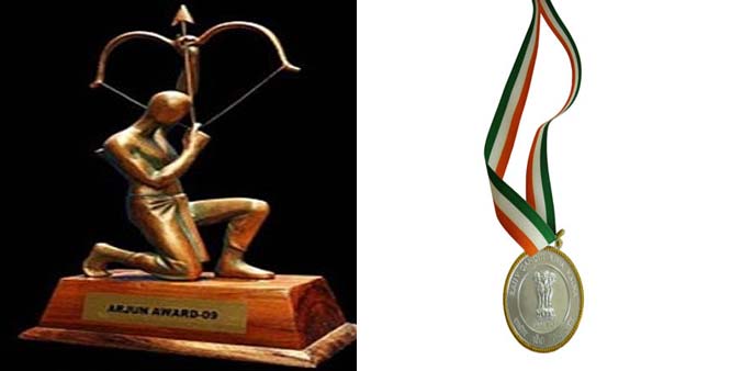 arjuna waward