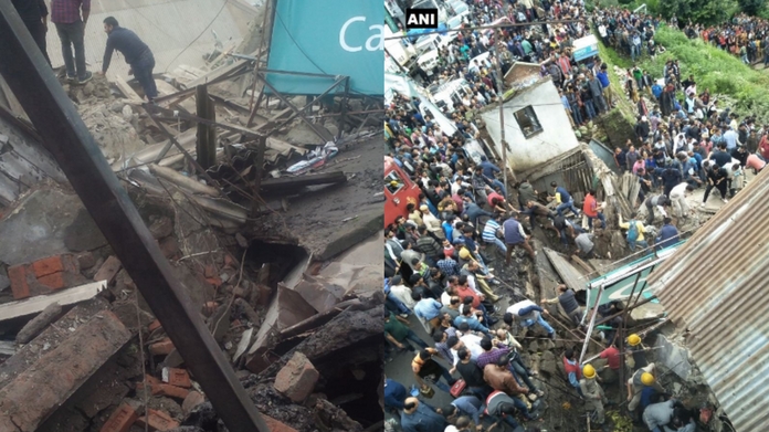 building collapsed one killed in Himachal Pradesh
