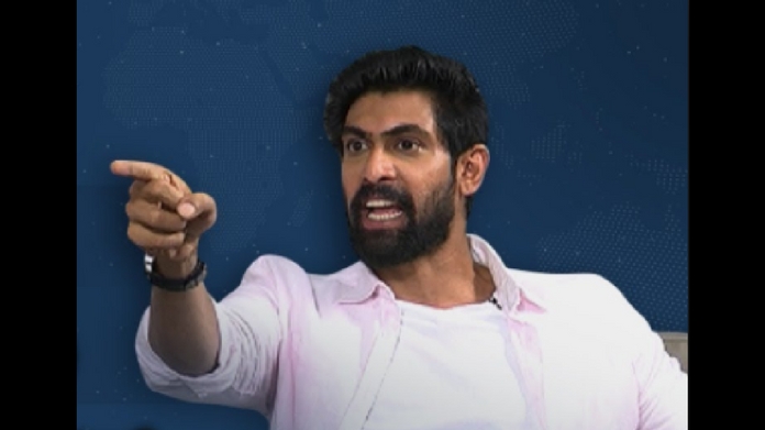 rana daggubati gets angry during interview