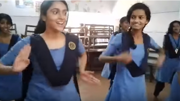 sana althaf school dance video