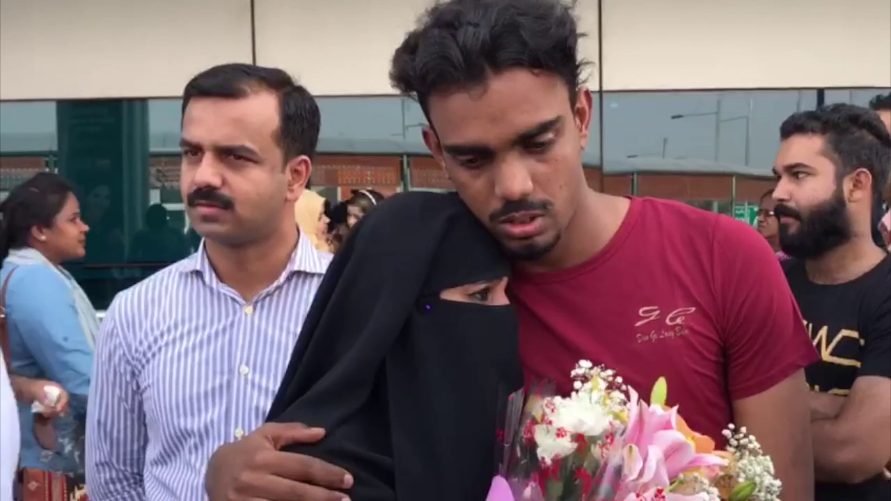 SUDAN BOY MEETS MOTHER