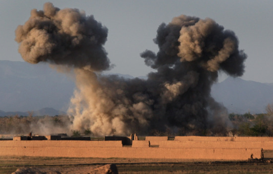 air strike in afghan 11 taliban people killed