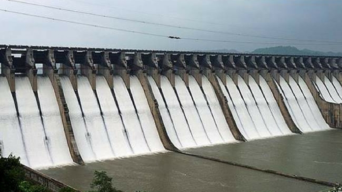 Dam dam water level increased