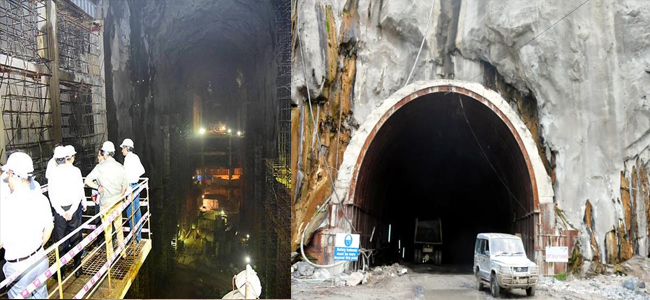 tunnel collapsed in telengana 6 killed