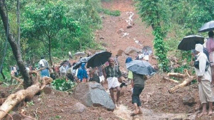 attappadi landslide one killed