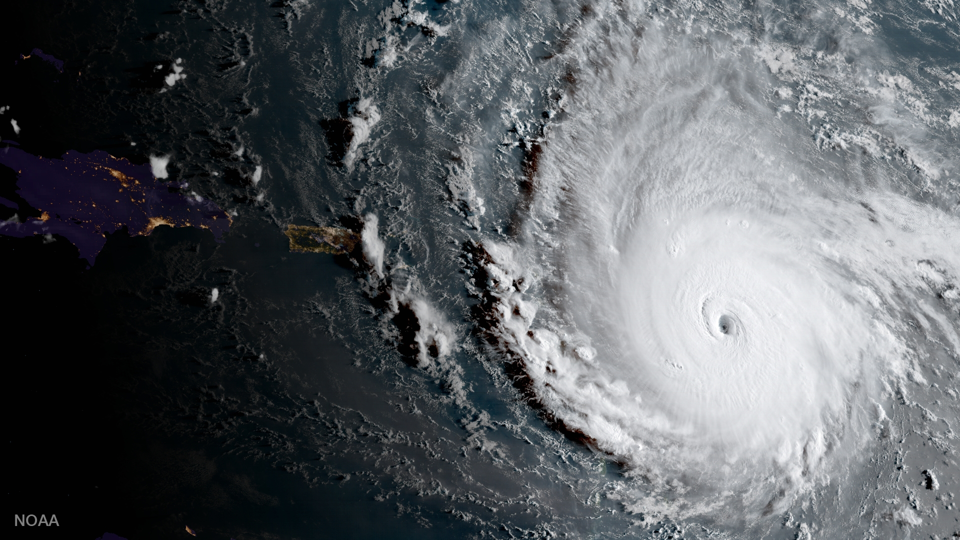Hurricane Irma nears eastern Caribbean islands