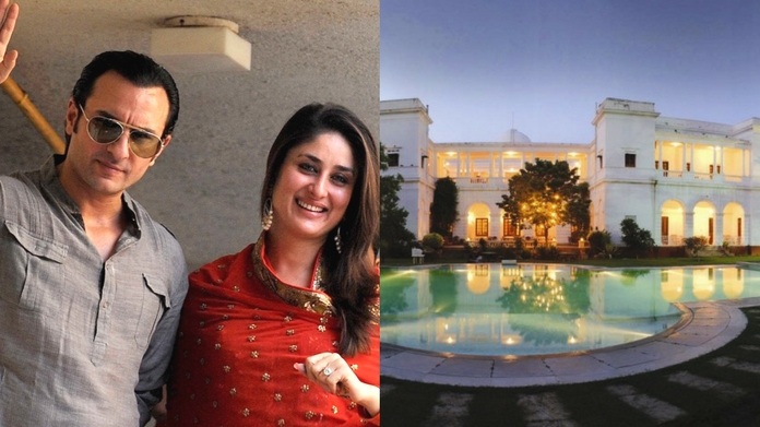 inside pics of pataudi palace