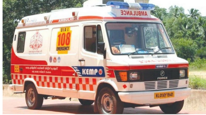 108 ambulance service stops