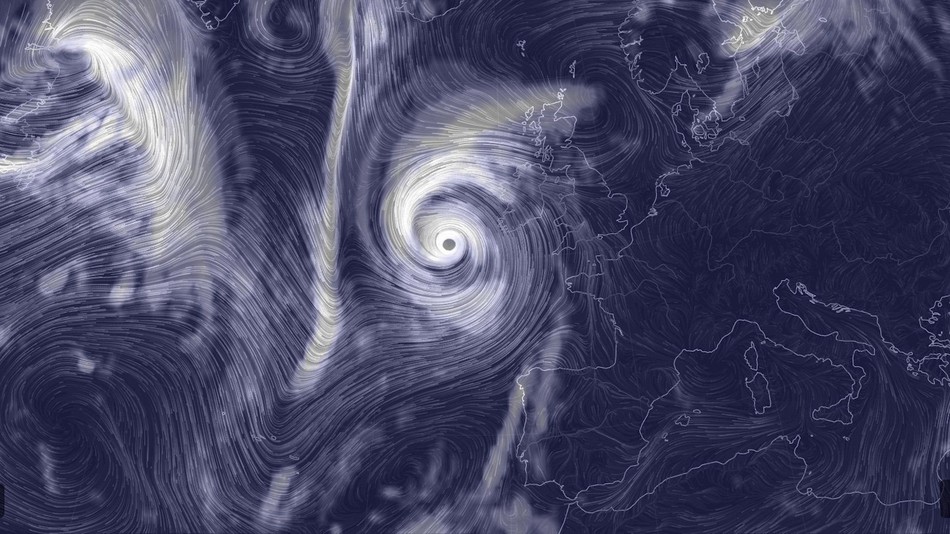 Ireland ophelia storm