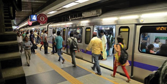 delhi metro fare increased