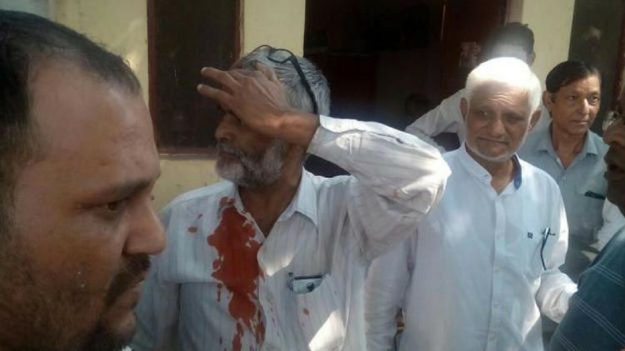 bjp attacked cpim office Dehradun
