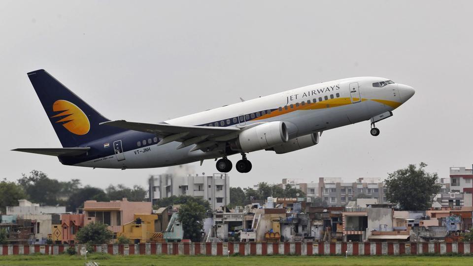 threat through phone jet airways landed
