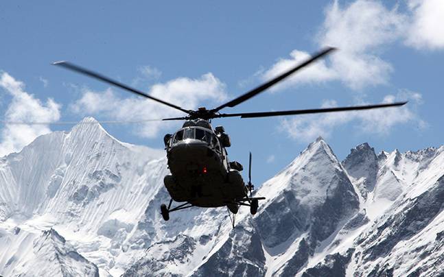 helicopter crashed at arunachal pradesh
