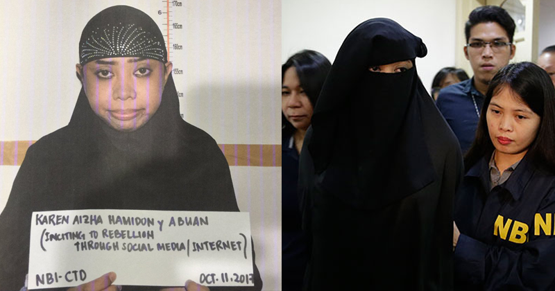 philippines woman recruiter of ISIS caught
