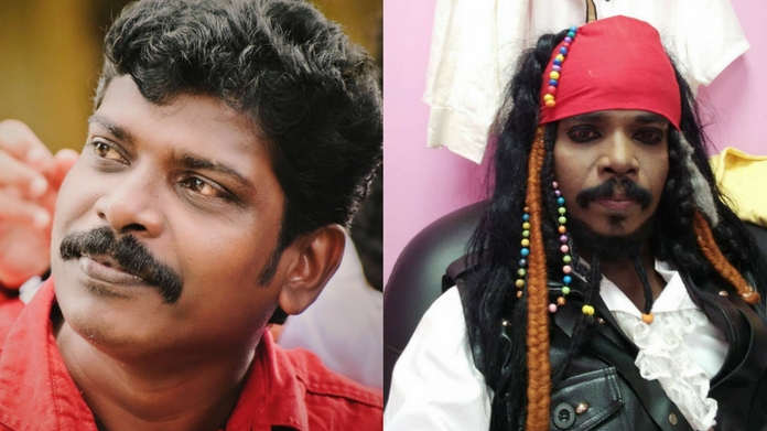 kollam sudhi as jack sparrow