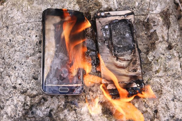 samsung phone blast
