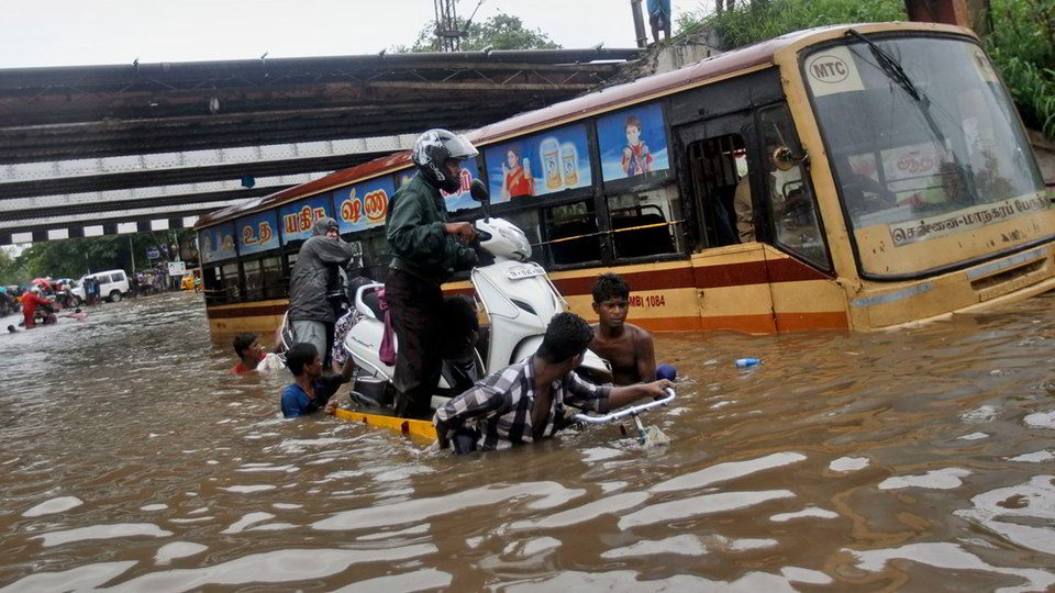 eight died in chennai heavy rain
