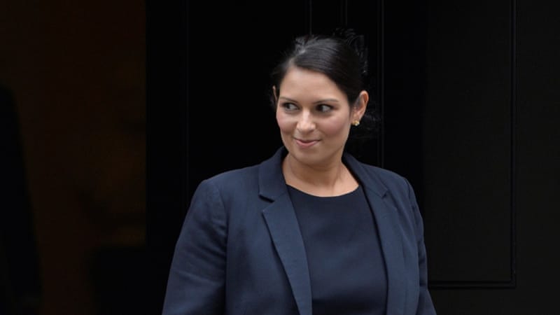 UK cabinet Minister priti patel resigns